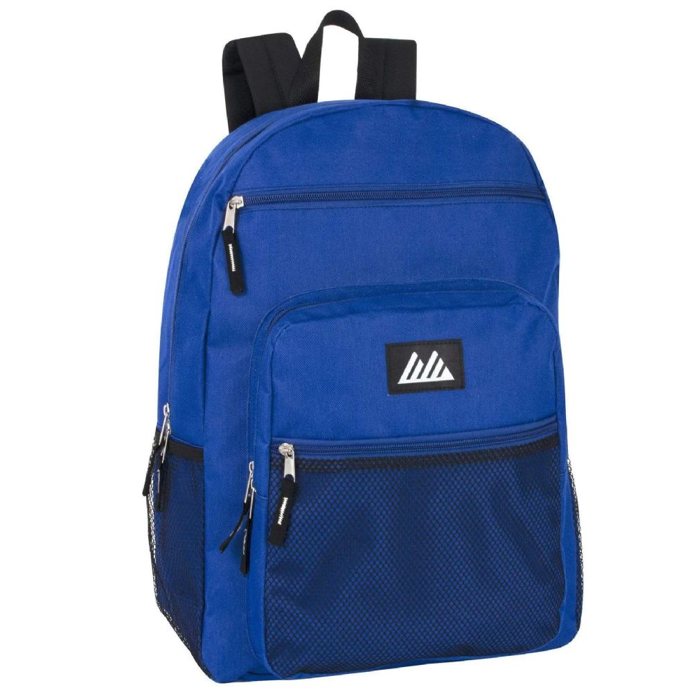 canvas multi pocket backpack