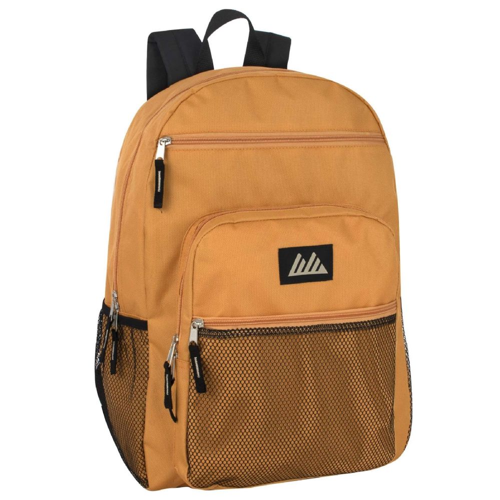 24 Wholesale Deluxe Multi Pocket Backpack - at - wholesalesockdeals.com