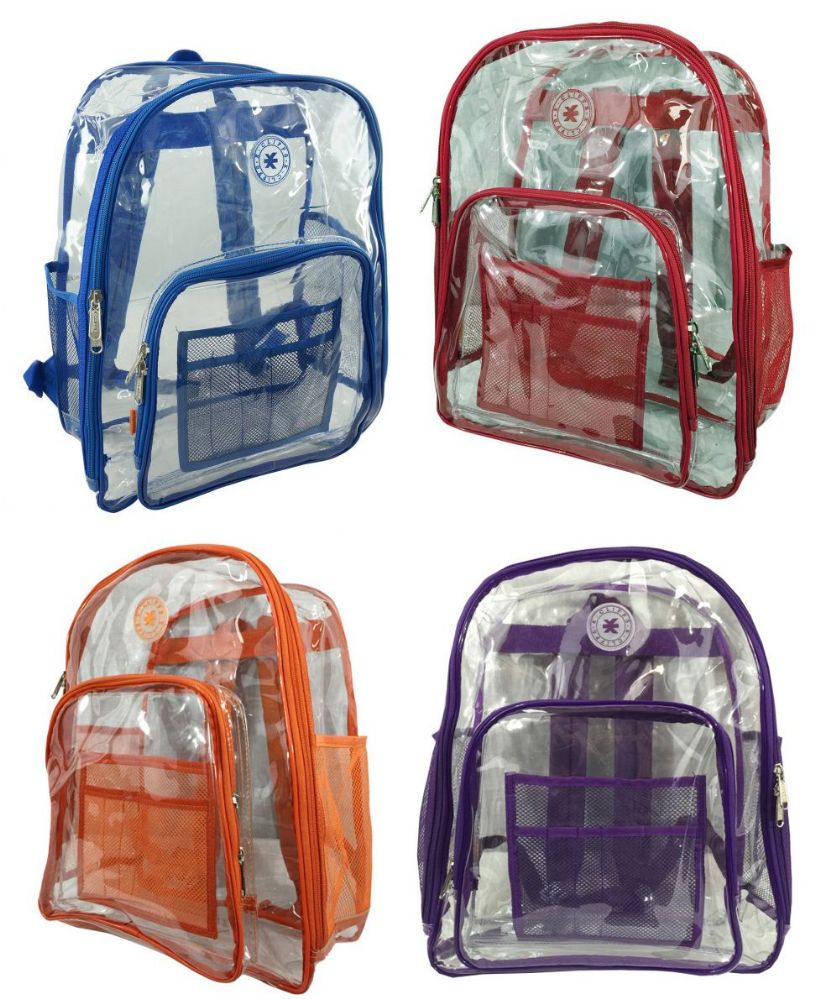stores that have clear backpacks