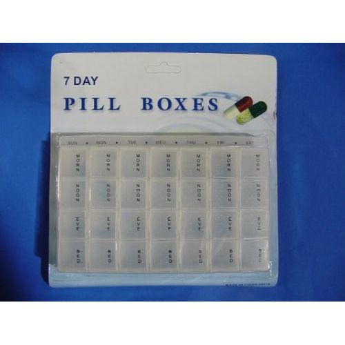 72 Wholesale 28 Slot Pill Box at