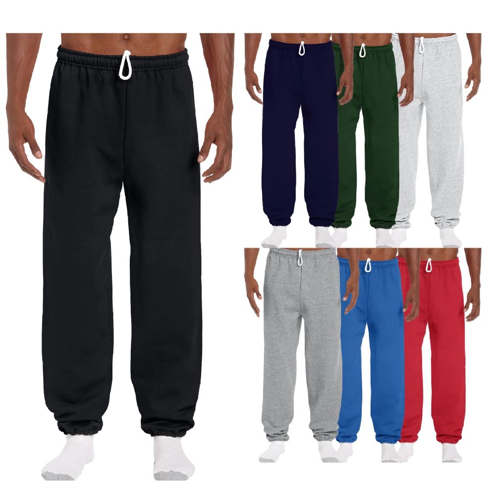 72 Wholesale Men's Gildan Sweatpants Assorted Sizes And Colors - at ...
