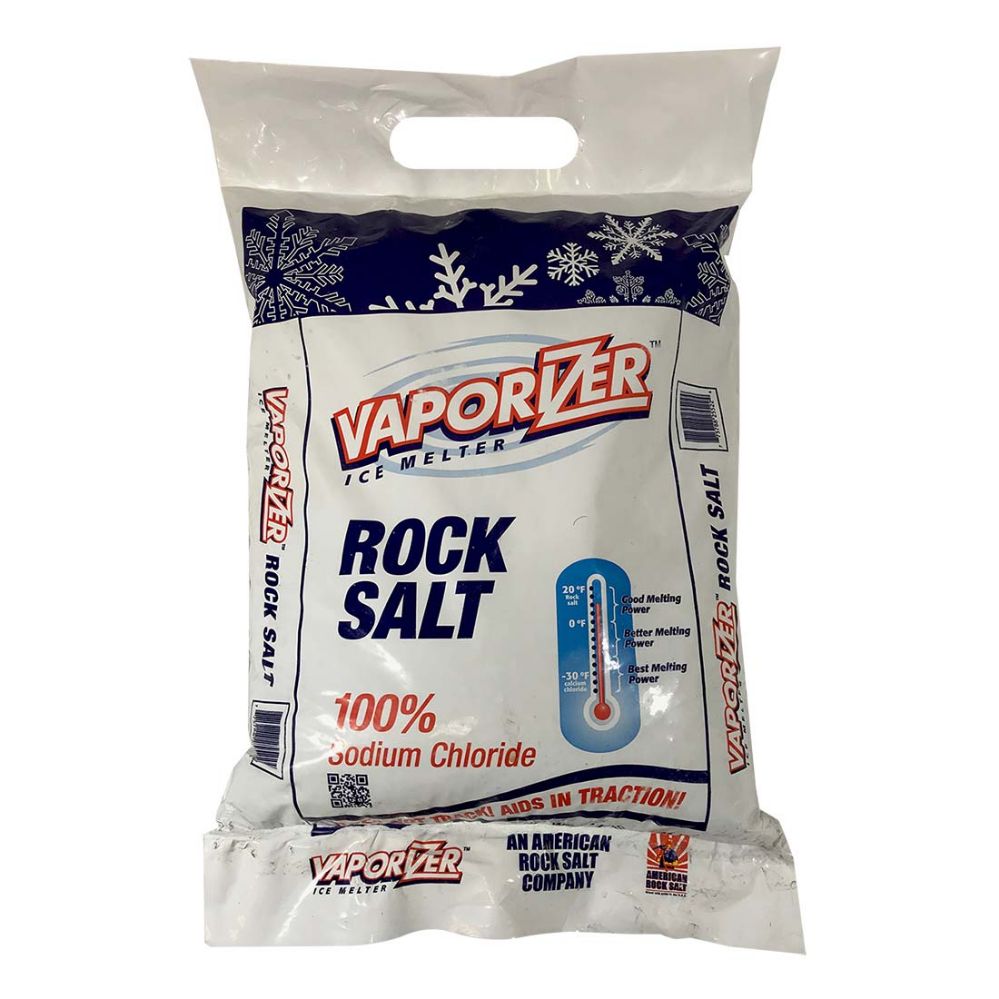 Wholesale Vaporizer Rock Salt 25lb Bag Ice Melter 100 Sodium Chloride