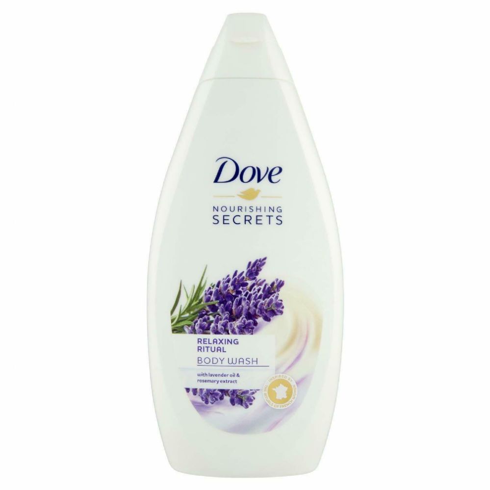 12 Wholesale Dove Bodywash 500 Ml Relaxing Ritual Lavender at