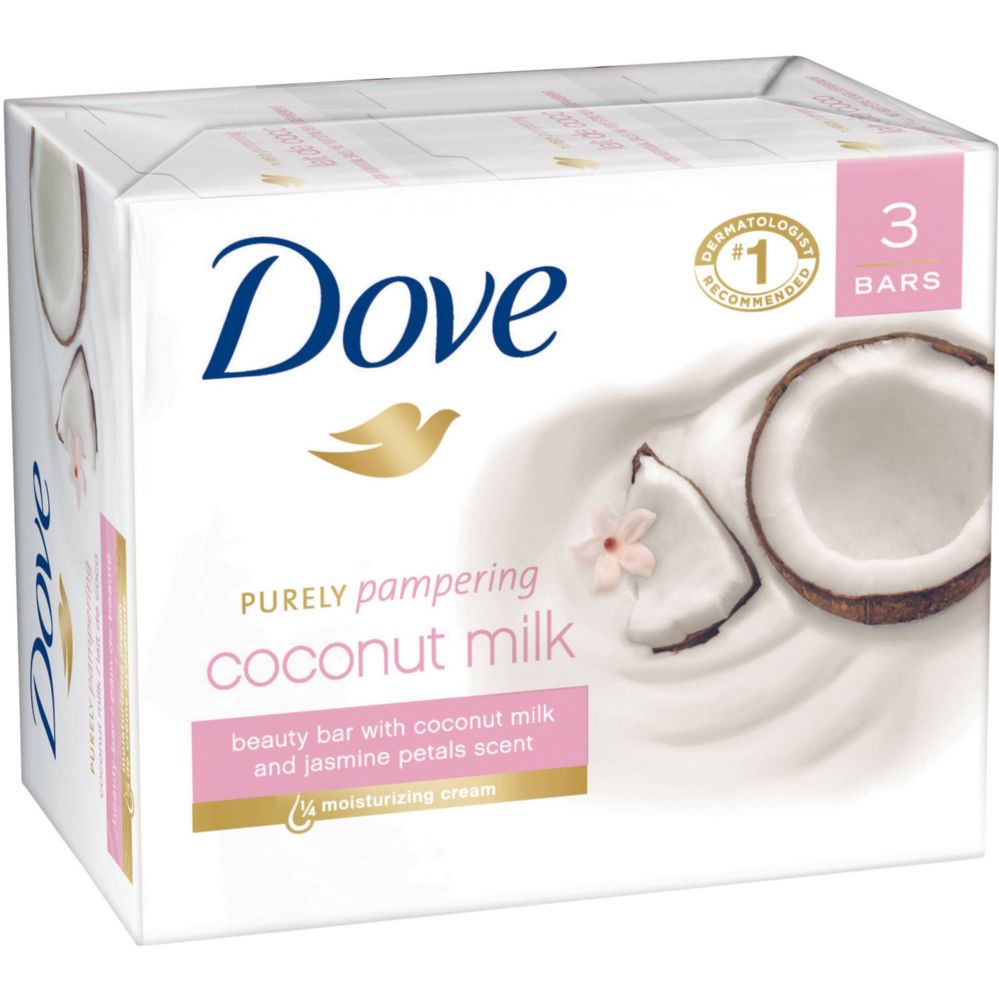 dove coconut and cocoa butter bar soap