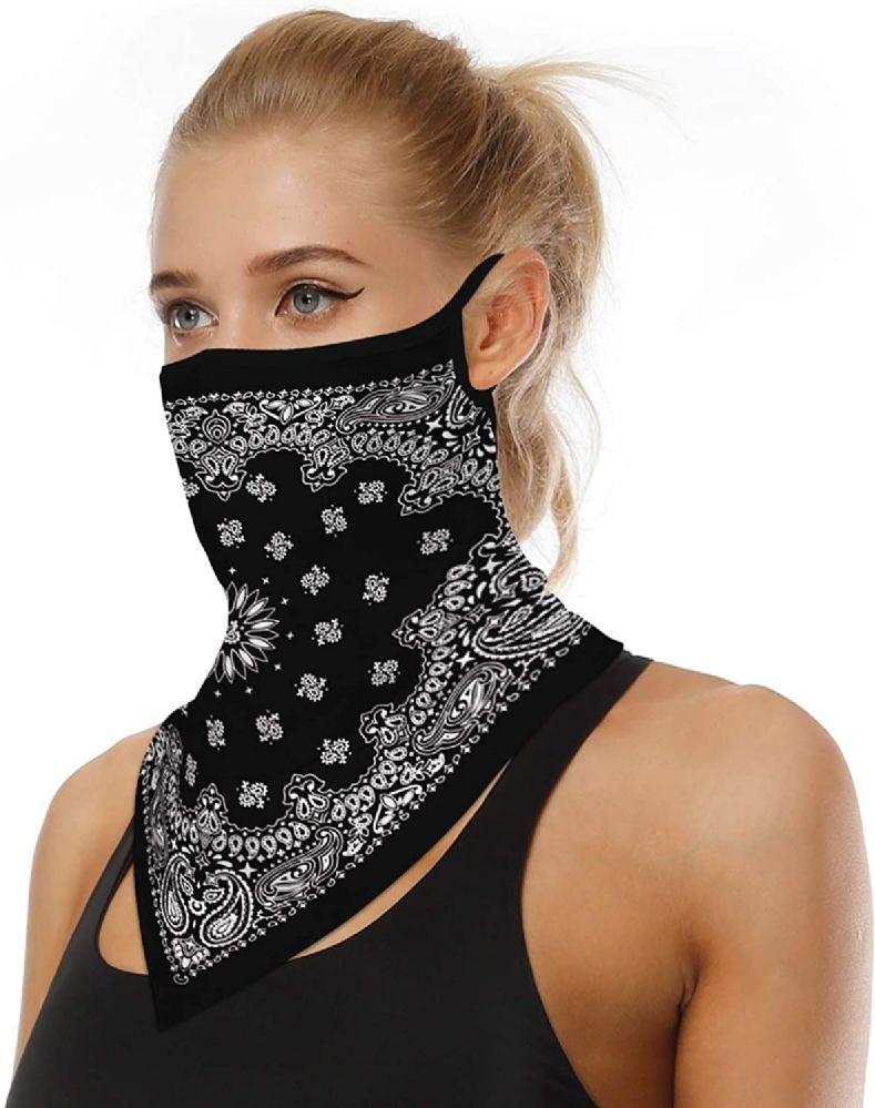 Multi-Function Cloth Hose Scarf Neckerchief Loop Scarf Motorcycle Bandana Scarves