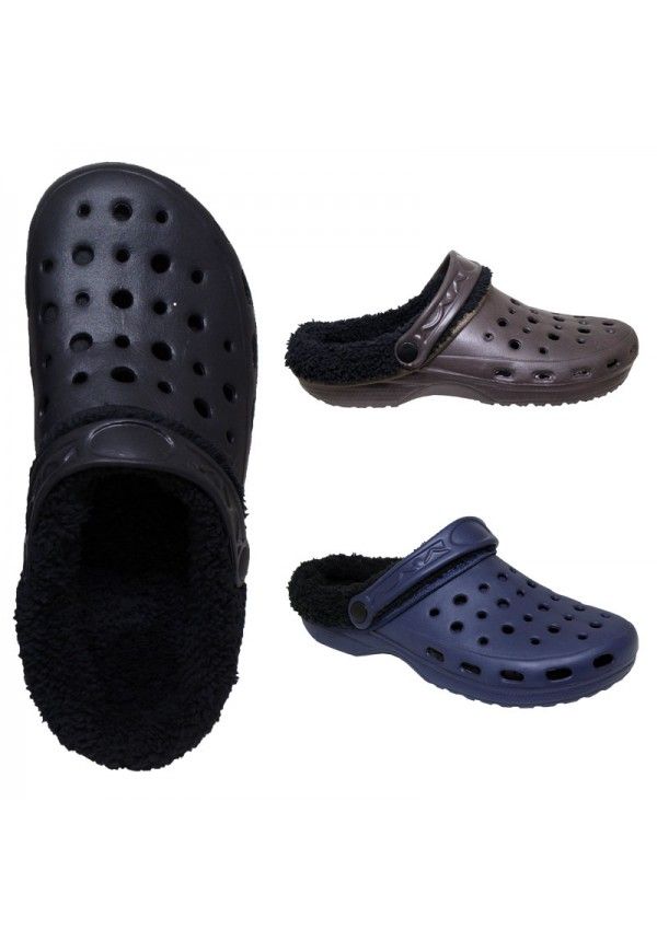 clogs fleece
