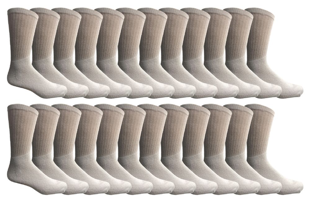 120 Wholesale Yacht & Smith Women's Cotton Tube Socks, Referee Style