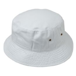 plain white bucket hats wholesale